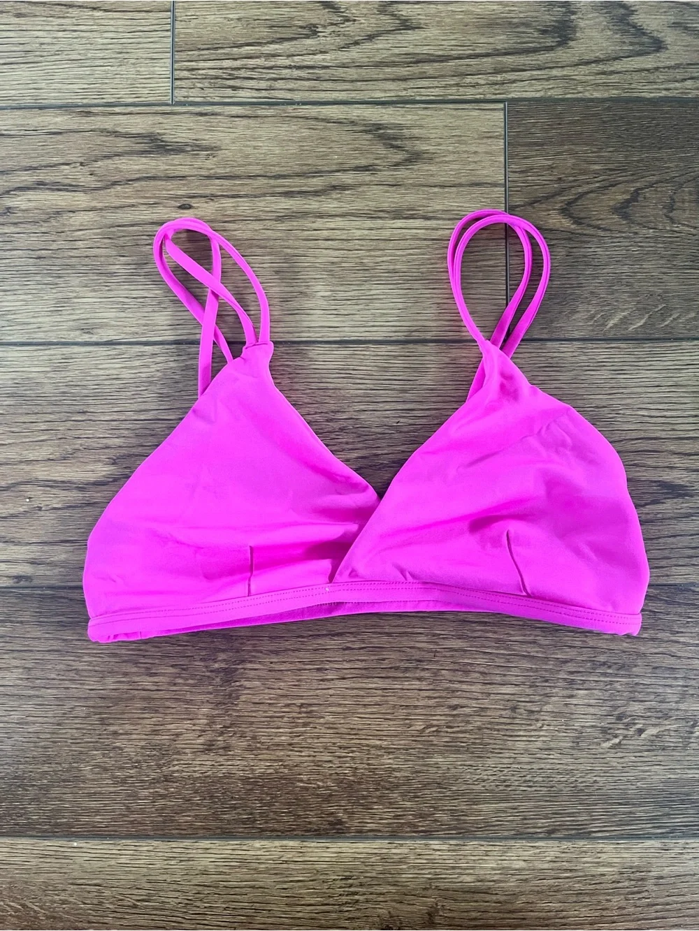Left On Friday vibrant pink